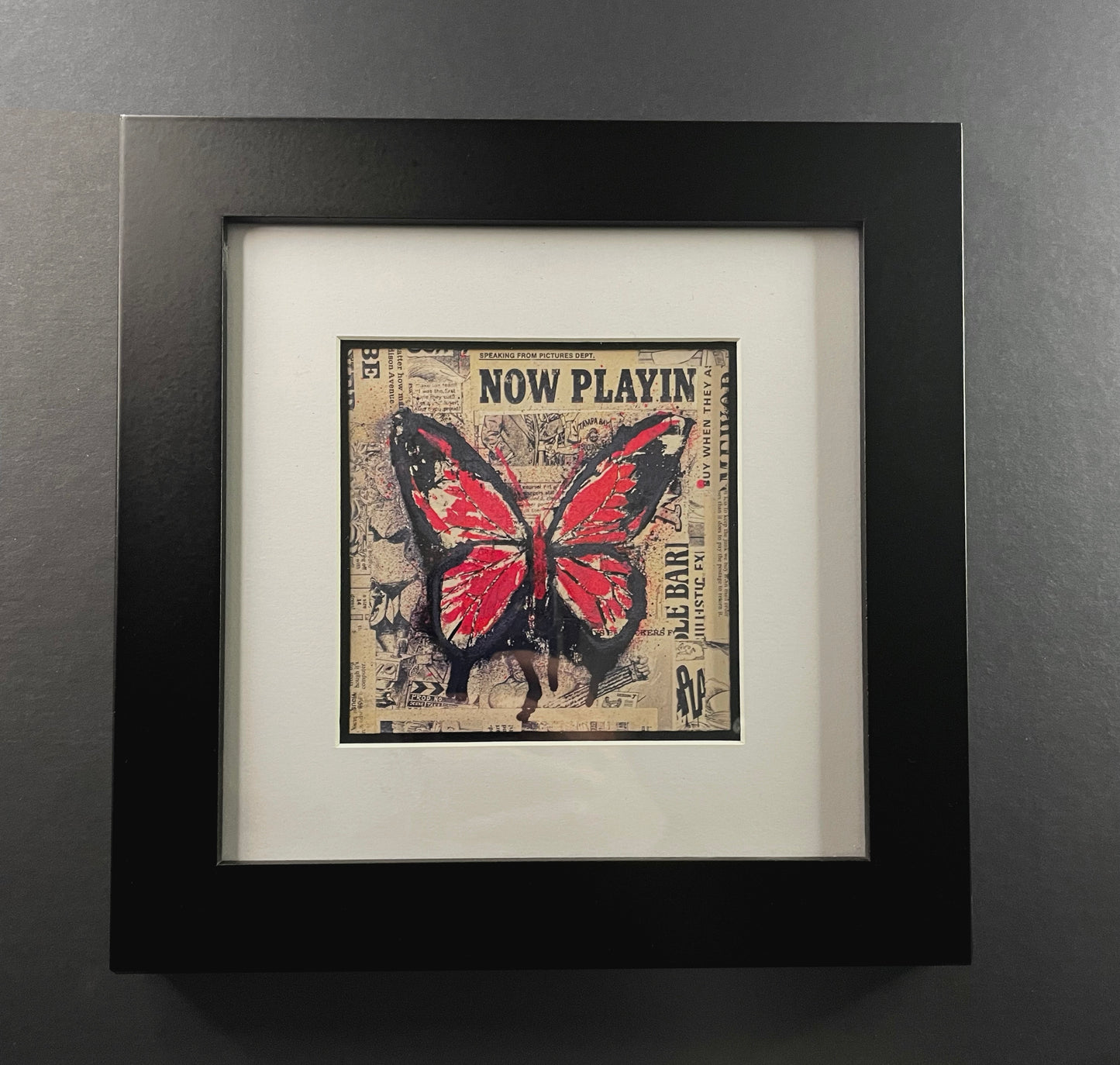 BUTTERFLY MINI PRINT (FRAMED)