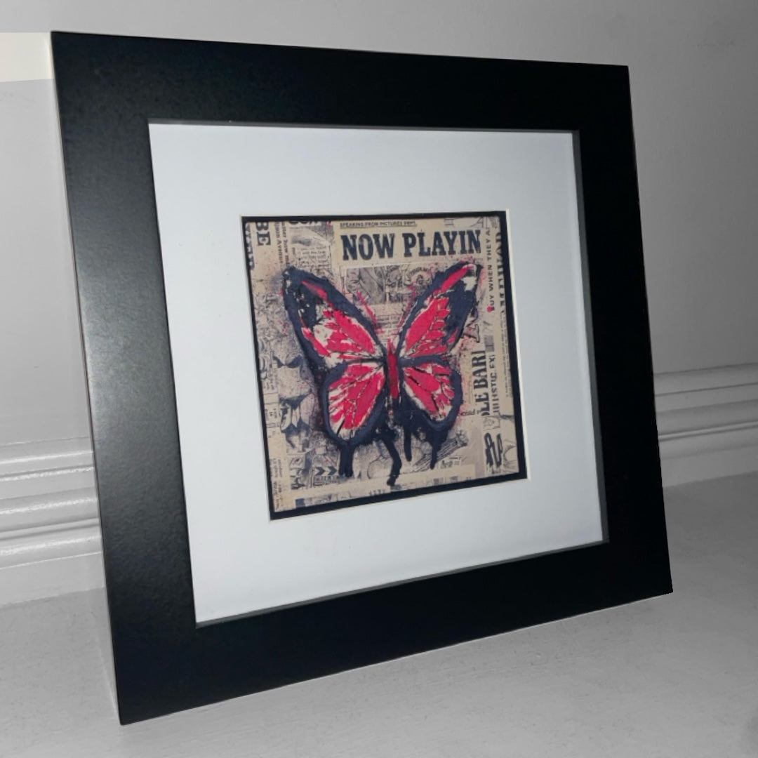 BUTTERFLY MINI PRINT (FRAMED)